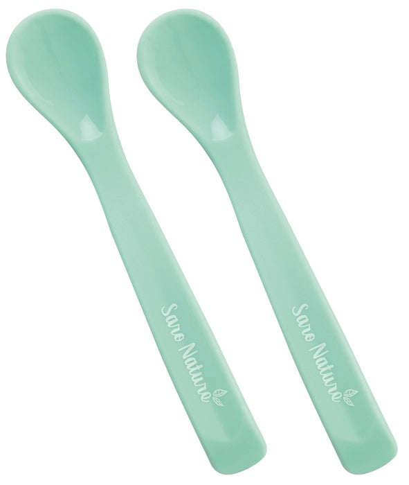 Saro - Colheres de silicone Hortelã
