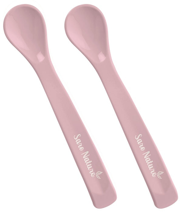 Saro - Colheres de silicone Rose