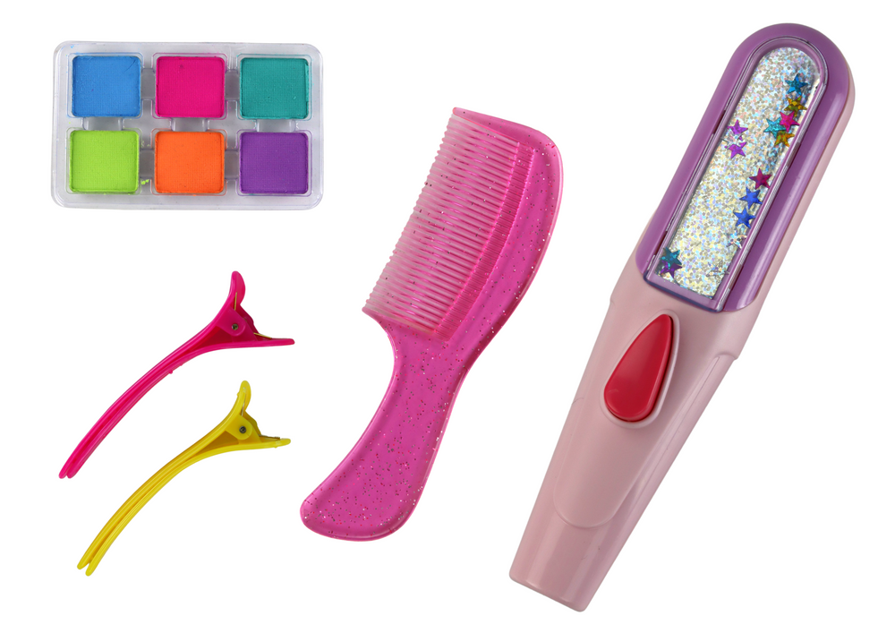 Conjunto de beleza para pintar cabelo com acessórios