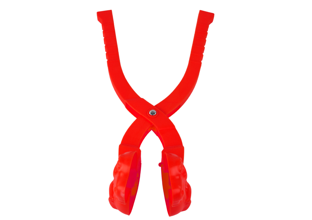 Brinquedo fazer bolas de neve dinossauro vermelho