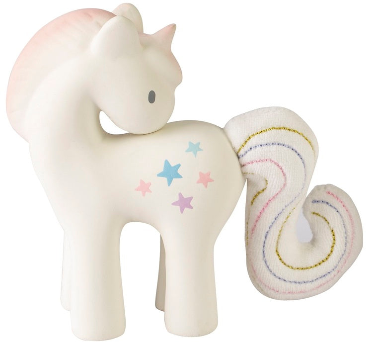 Saro - Mágico Unicórnio com chocalhos Rose