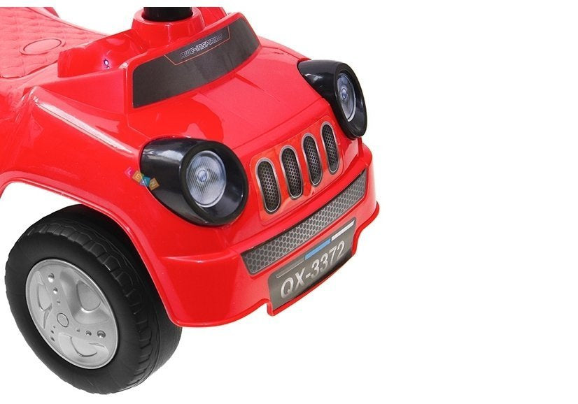 Carro andador bebé desportivo vermelho