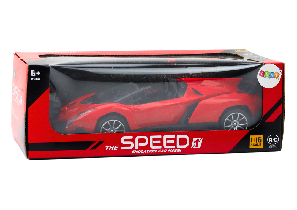 Carro Desportivo RC 1:16 Vermelho Roadster Racing