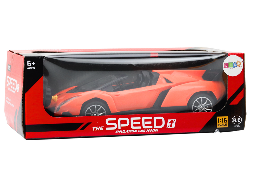 Carro Desportivo RC 1:16 Laranja Roadster