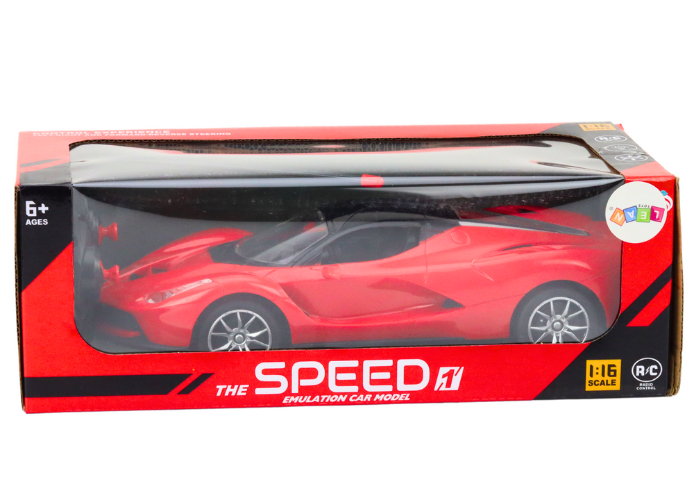 Carro Desportivo RC 1:16 Vermelho Coupé