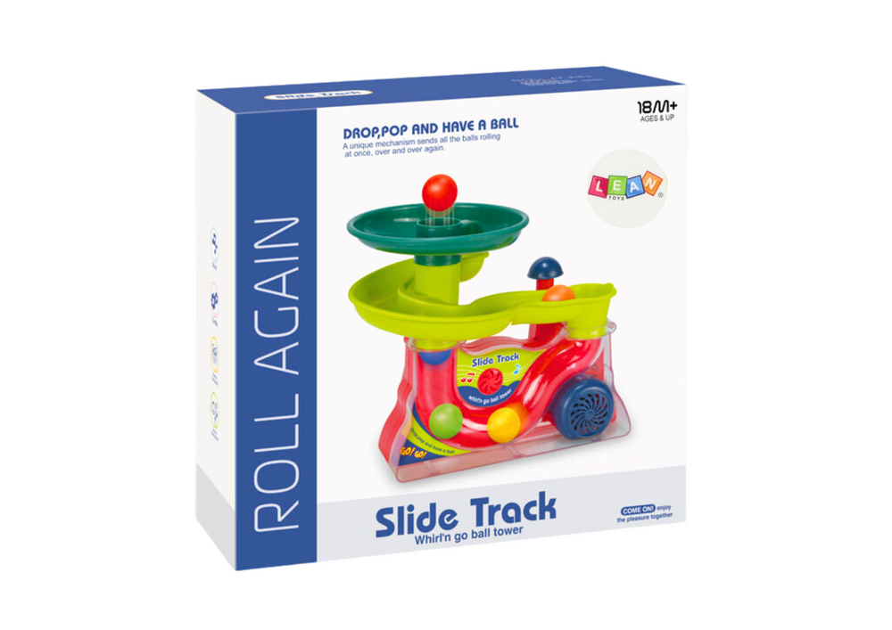 Pista bolas com sons colorido