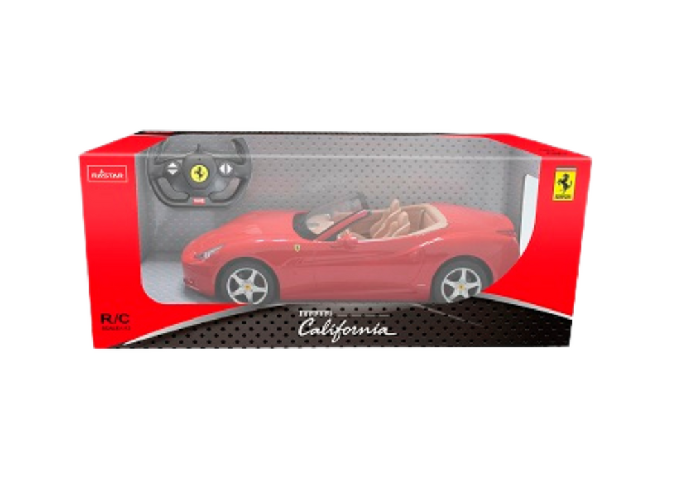Carro telecomandado 1:24 Ferrari California vermelho