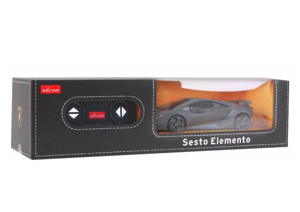 Carro RC 1:24 Lamborghini Sesto Elemento cinza