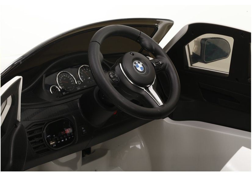 Carro elétrico infantil BMW X6 branco