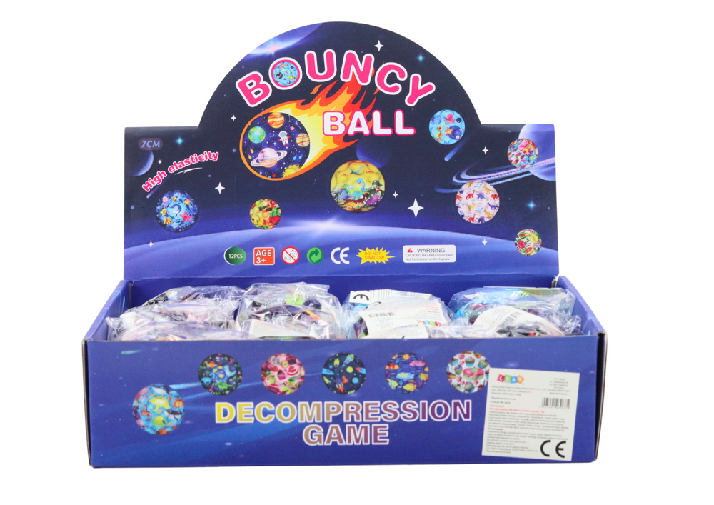 Bola sensorial anti-stress com cavidades 7 cm (1 unidade, sortido)