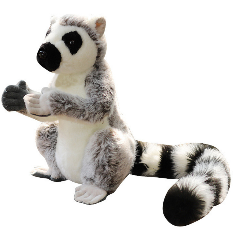 Peluche lémure cinzento