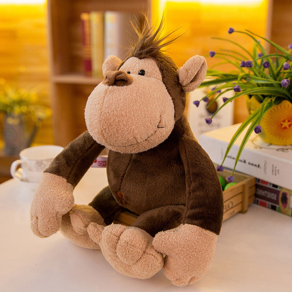 Peluche Macaco Castanho 25cm