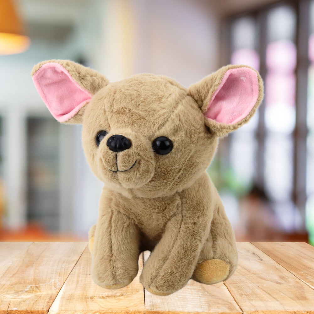 Peluche Chihuahua Bege 22cm