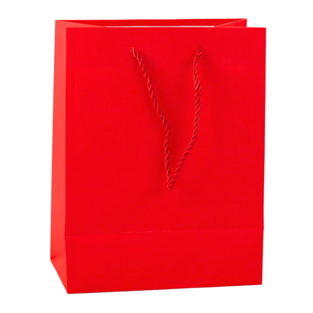Saco de Presente Quadrados Estruturados Elegantes 23x18x10cm (1 unidade, sortido)