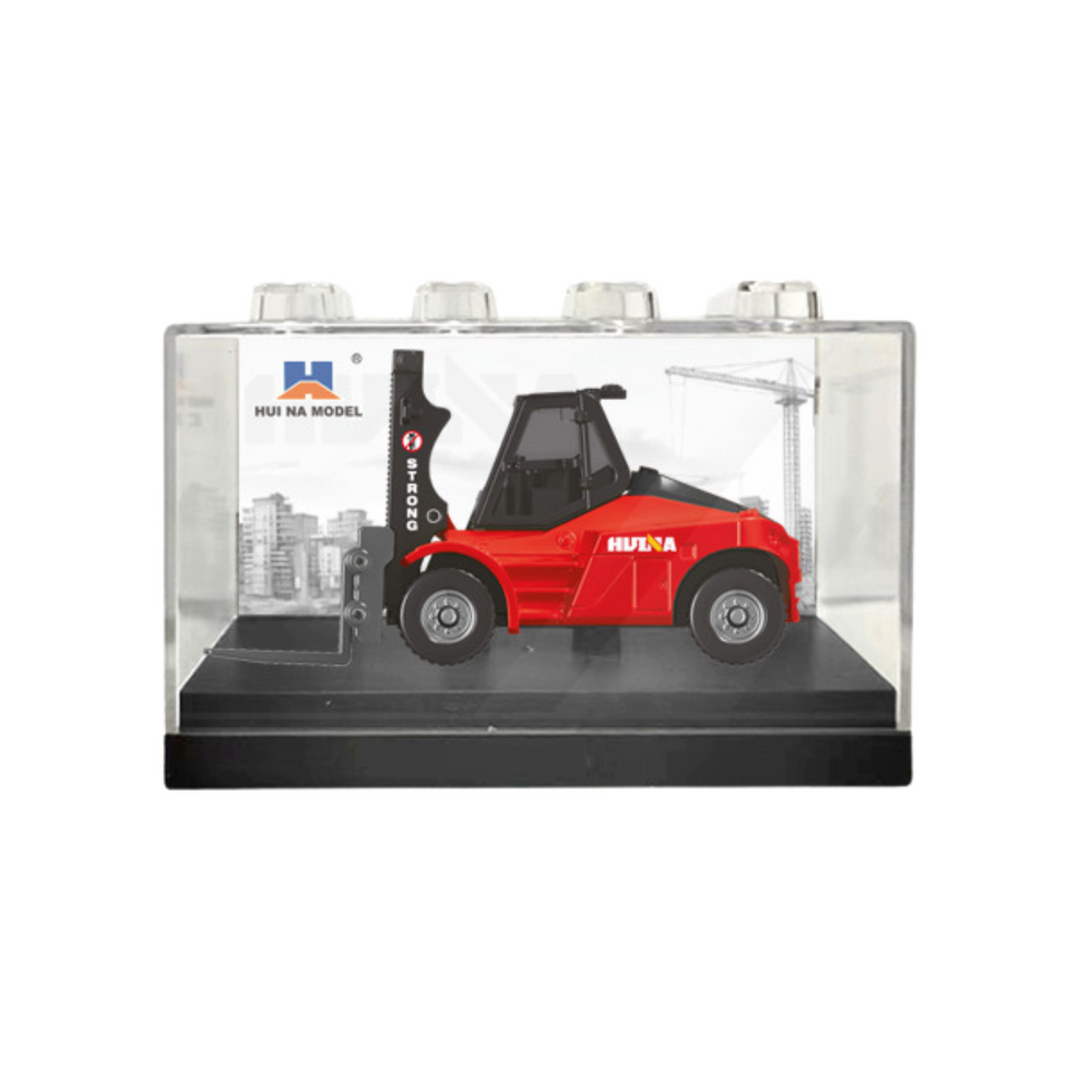 Empilhador Metálico Huina Vermelho 1:80
