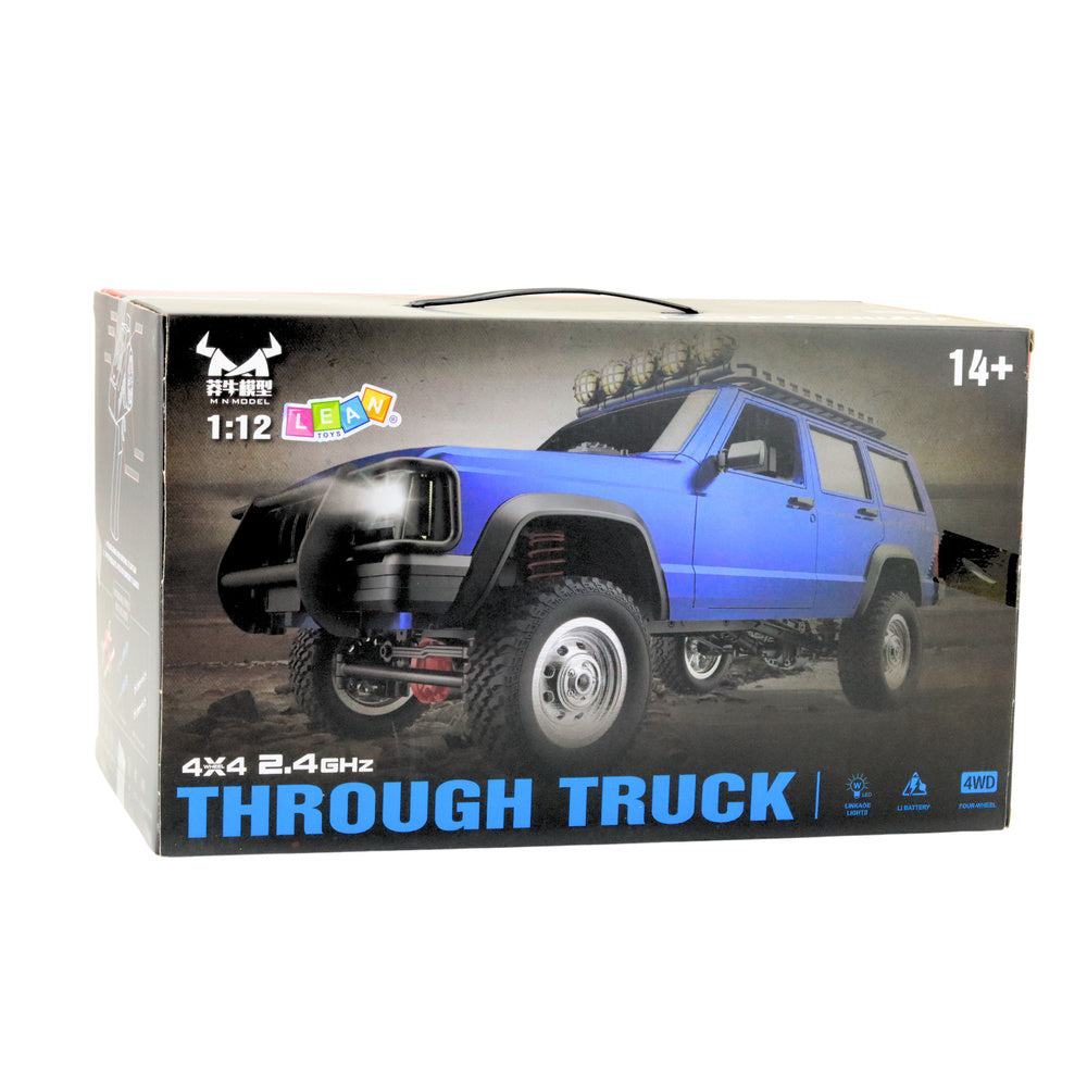 Veículo RC Off-Road MN78 4x4 Azul 1:12