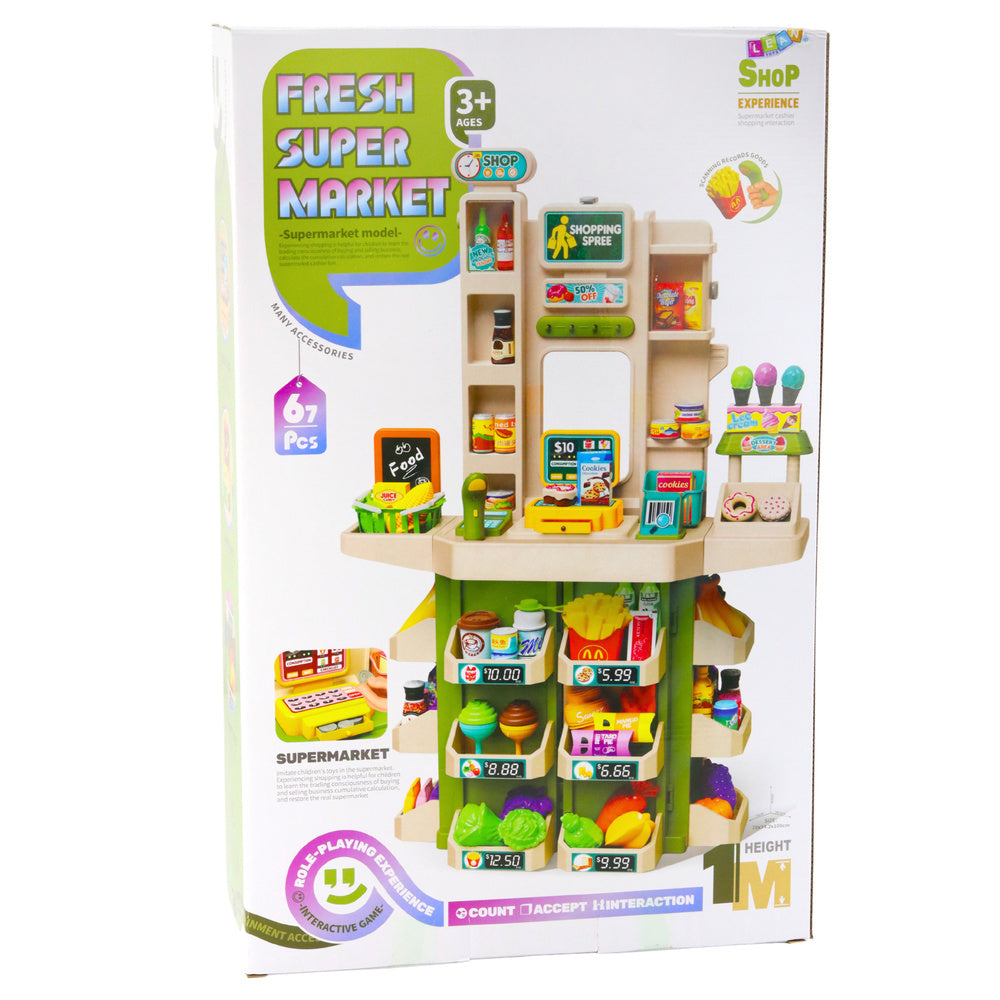 Supermercado Infantil Interativo 67 Peças