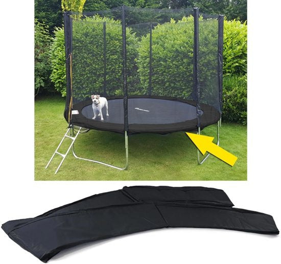 Proteção de borda para trampolim 244 cm preta