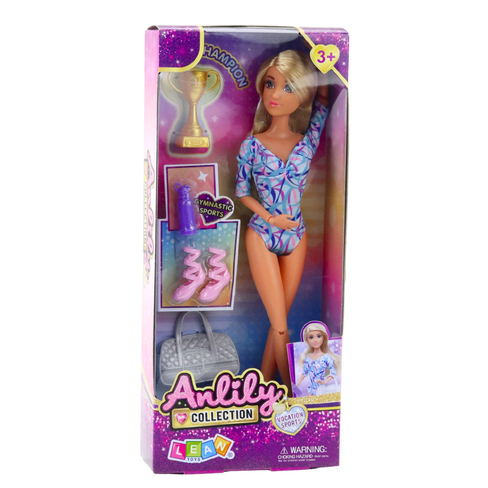 Boneca Bailarina Anlily com Vestido e Acessórios