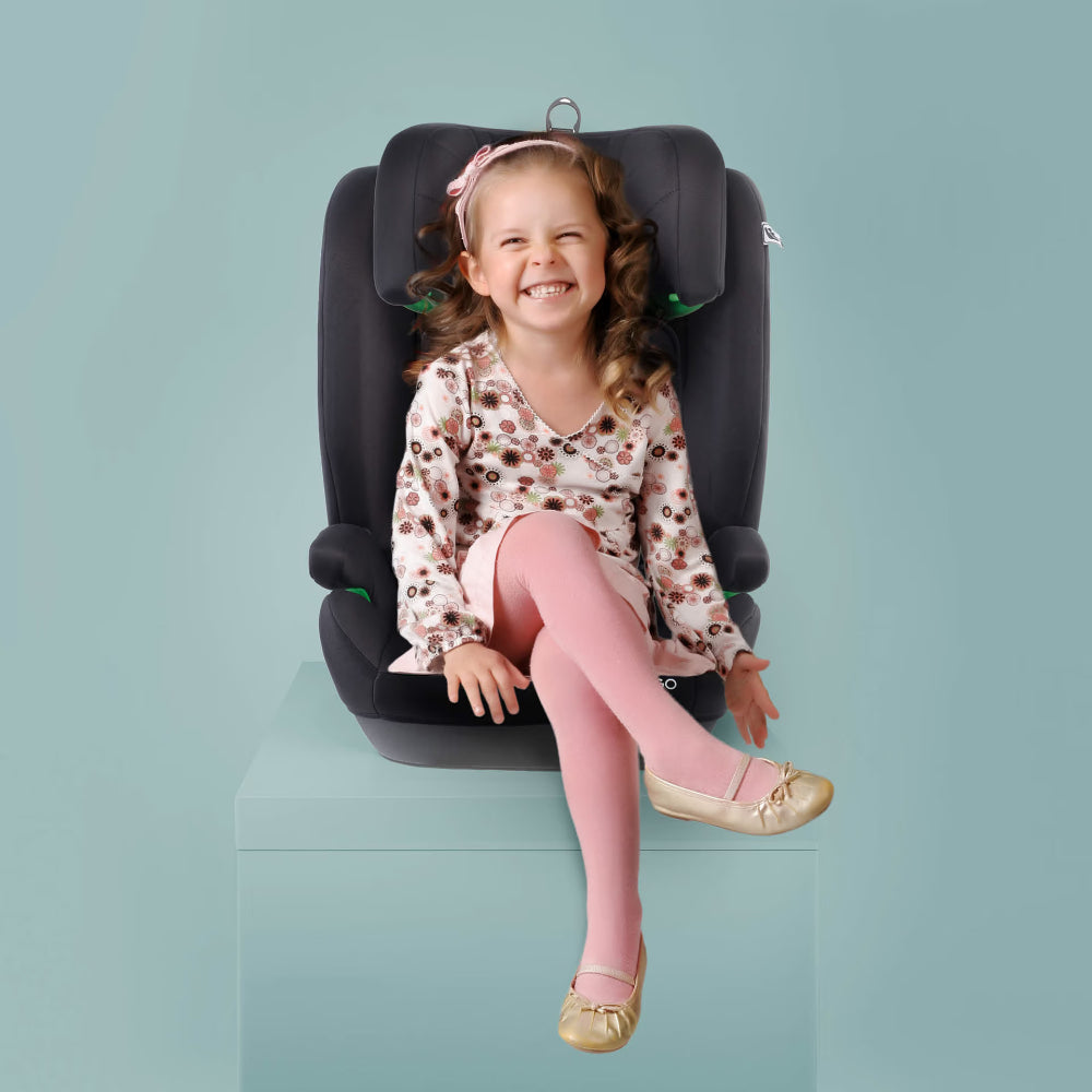 Cadeira Auto I-size 100-150 cm babyGO SafechildII Grey