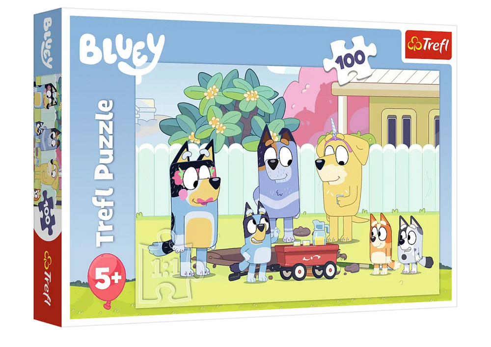 Puzzle 100 Peças Mundo Alegre da Bluey