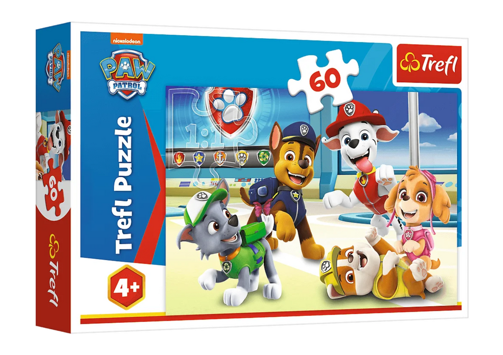 Puzzle 60 Peças Mundo dos Cachorros Patrulha Pata