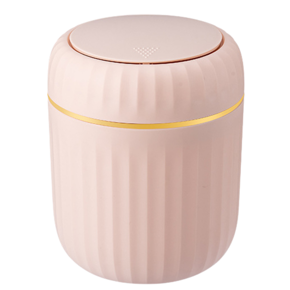 Caixote Lixo Mini Tampa Basculante Rosa