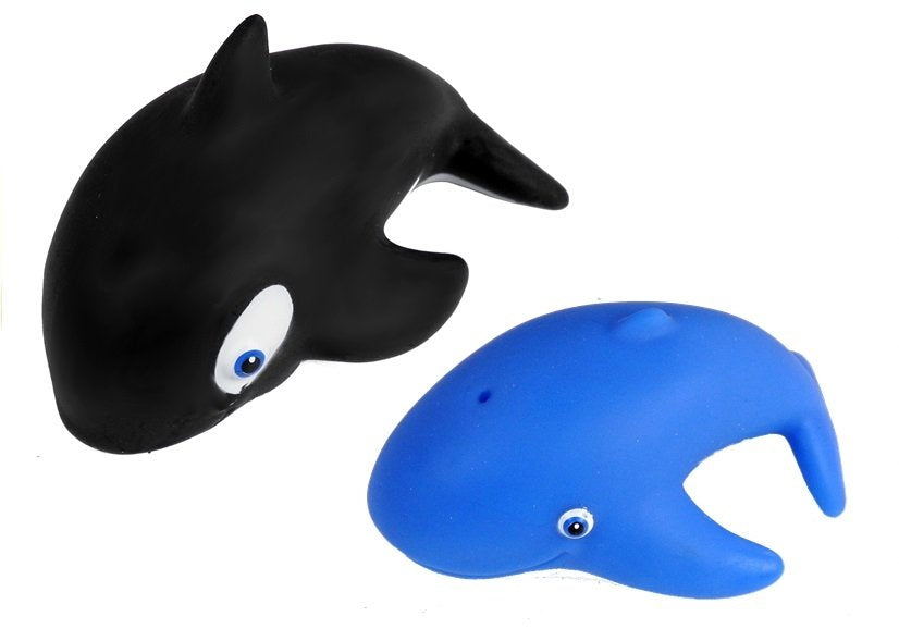 Conjunto animais aquáticos banho com coador