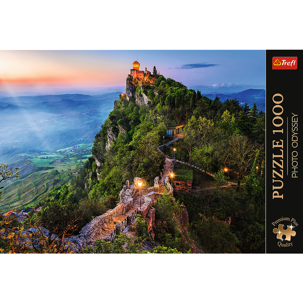 Puzzle 1000 Premium Torre Cesta San Marino Trefl 10822