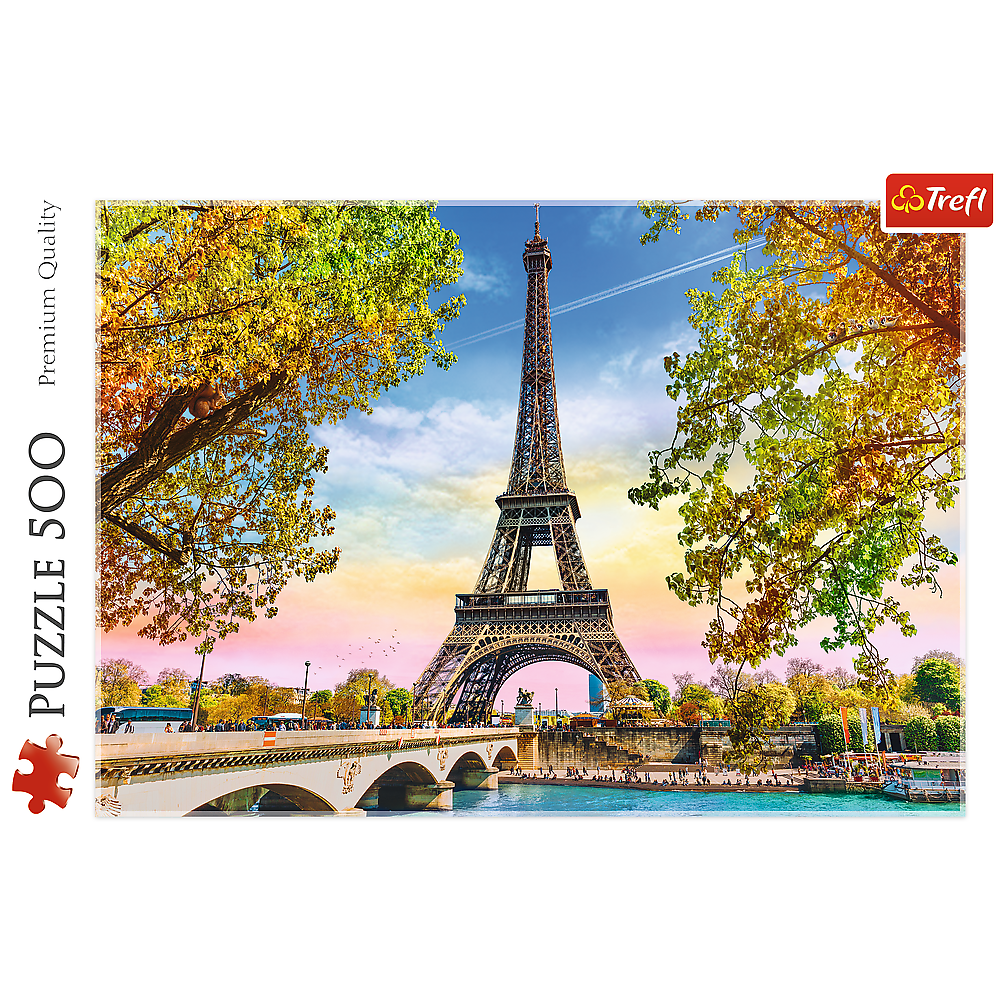 Puzzle Paris Romântico 500pcs Trefl 37330