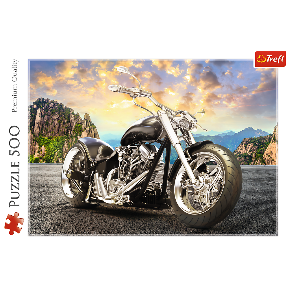 Puzzle Moto Preta 500pcs Trefl 37384