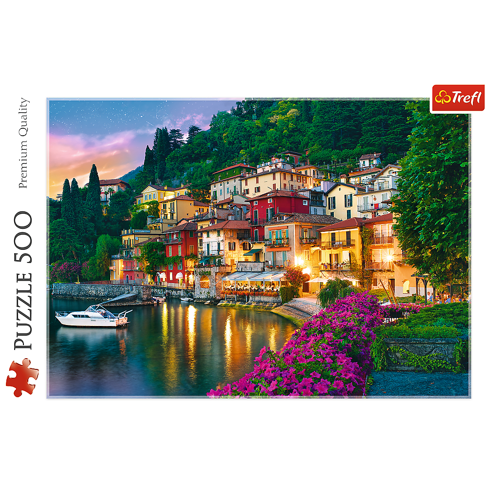 Puzzle Lago Como Itália 500pcs Trefl 37290