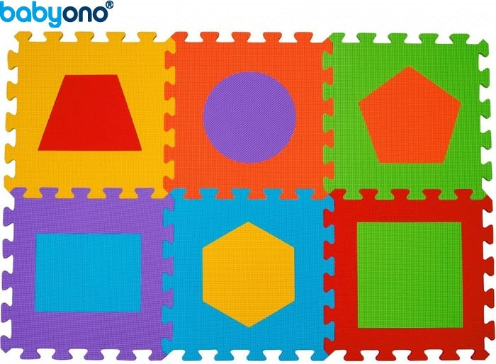 Baby Ono - Puzzle em espumas 6pcs formas