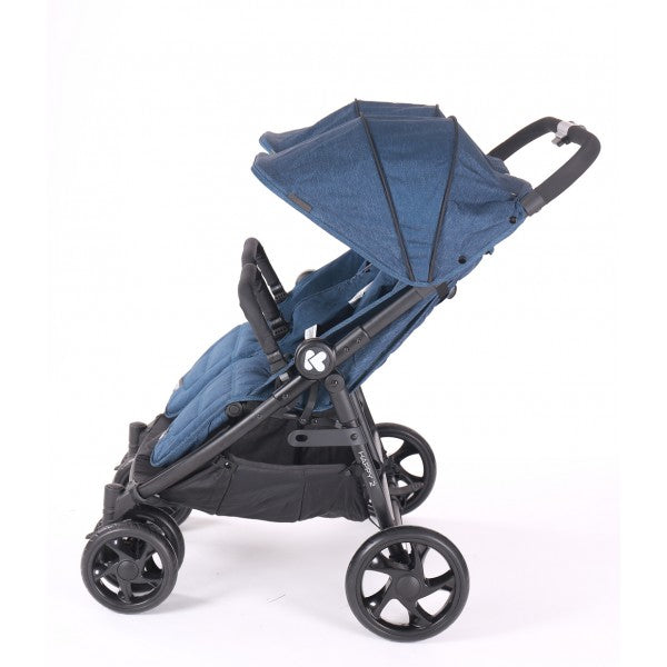 Kikka Boo - Carrinho de gémeos Happy 2 Blue