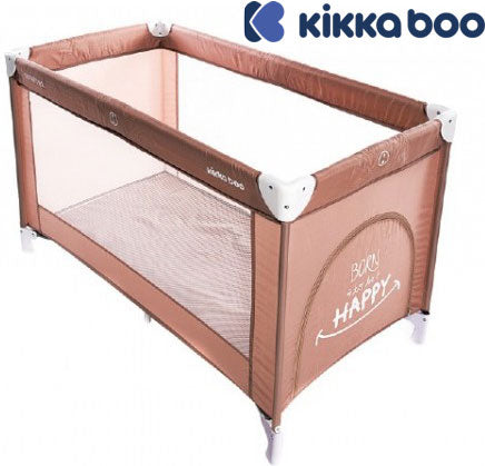 Kika Boo - Cama de viagem 2 níveis So Gifted Beje