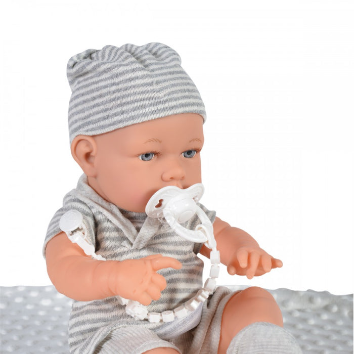 Boneca Moni Little Doll Grey 41 cm
