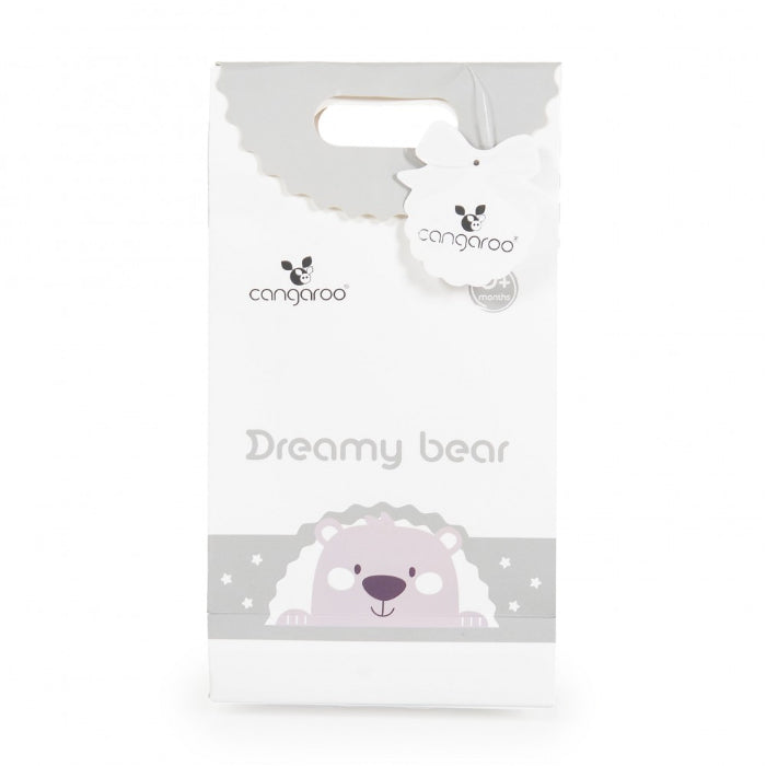 Cobertor para bebé Moni Dreamy bear Grey (75x100cm)