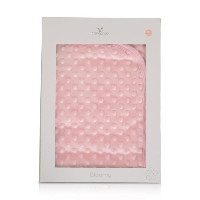 Cobertor 80/90 cm Cangaroo Bloomy Pink