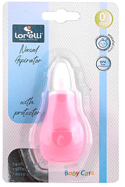 Aspirador nasal com protetor Lorelli Blush Pink