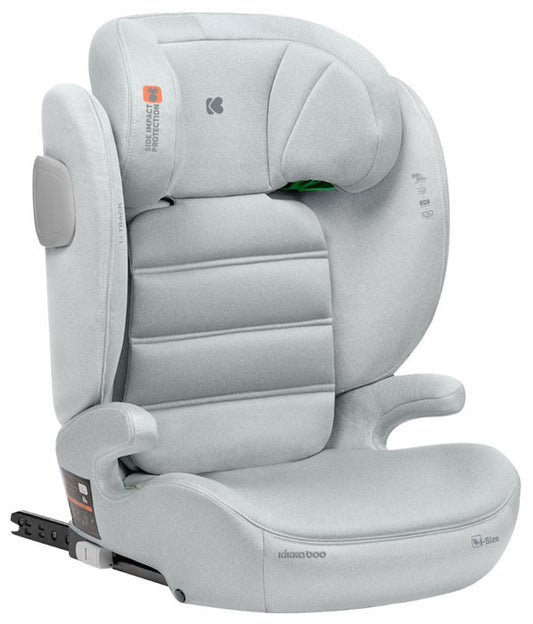 Cadeira auto i-Size 100-150cm Kikka Boo i-Track Light Grey