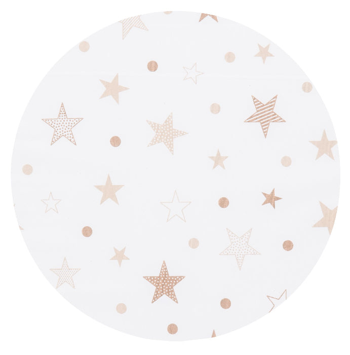 Colchão dobrável 60x120cm Chipolino White/Beige Stars