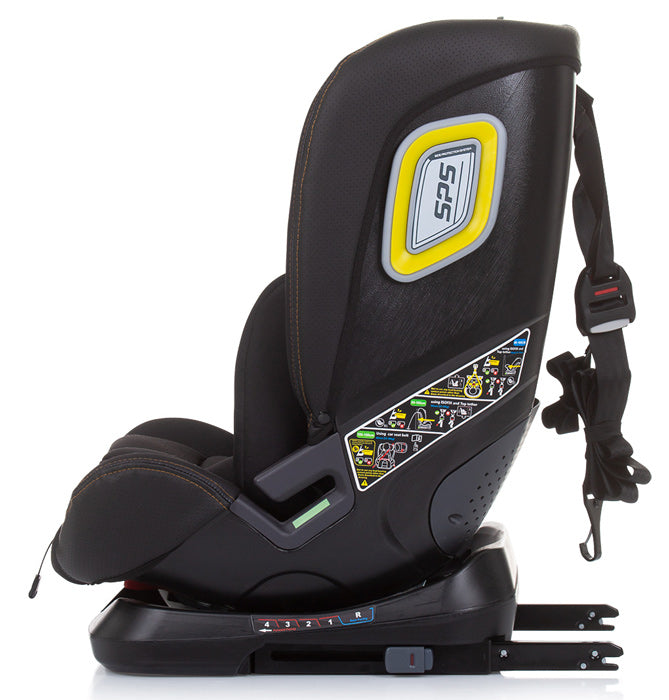 Cadeira auto 360 I-Size 40-150 cm Chipolino Next Gen Ebony
