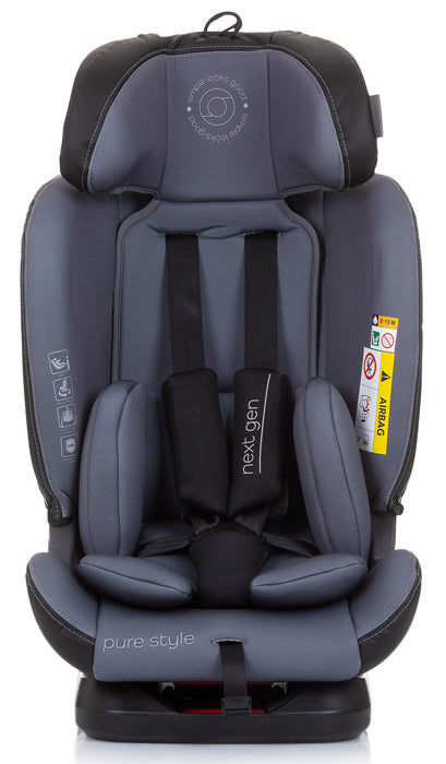 Cadeira auto 360 I-Size 40-150 cm Chipolino Next Gen Graphite
