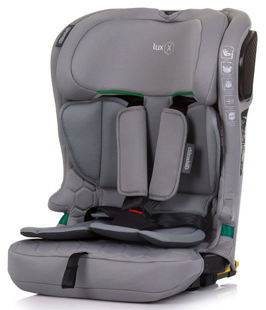 Cadeira auto I-Size 76-150cm Isofix Chipolino Lux X Granite