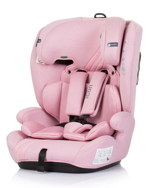 Cadeira auto i-Size 76-150cm Chipolino Icon Flamingo