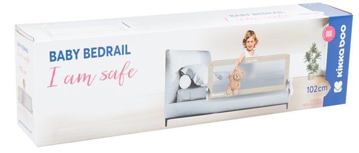 Barreira de cama 102cm Kikka Boo I am safe Beige