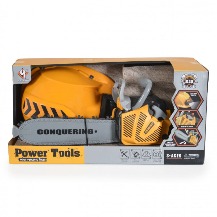 Conjunto de ferramentas serra e capacete Moni