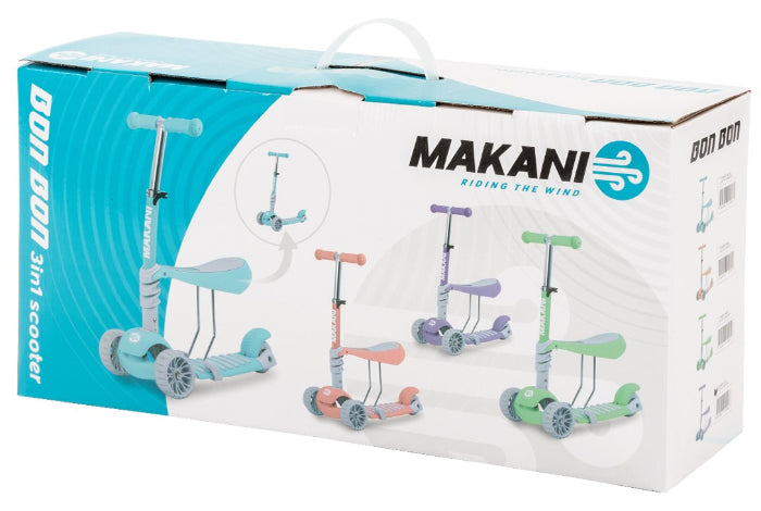 Scooter 3 em 1 Makani BonBon Candy Menta