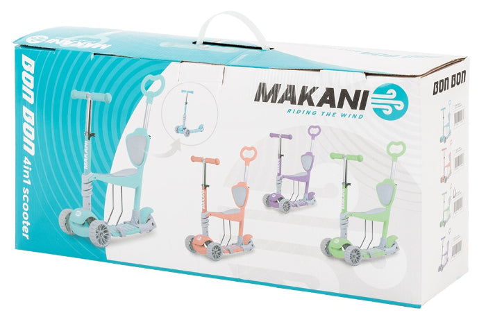 Scooter 4 em 1 Makani BonBon Candy Lila