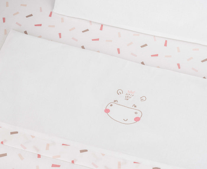 Conjunto jogo de cama para berço 5pçs Kikka Boo Hippo Dreams